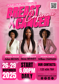 Professional Breast Cancer A1 template