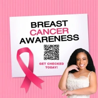 Professional Breast Cancer Screening Square (1:1) template