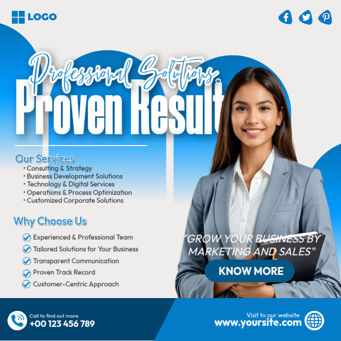 Professional Business Ads Template | PosterMyWall