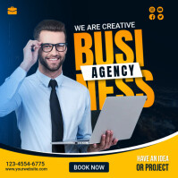 Professional Business Agency Instagram Post template