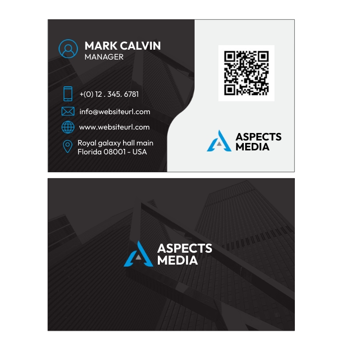 Professional Business Calling Card Template | PosterMyWall