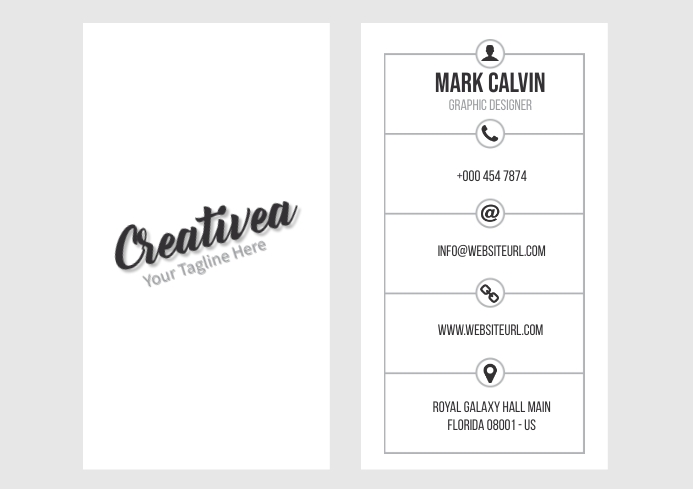 Professional Business Calling Card Template | PosterMyWall