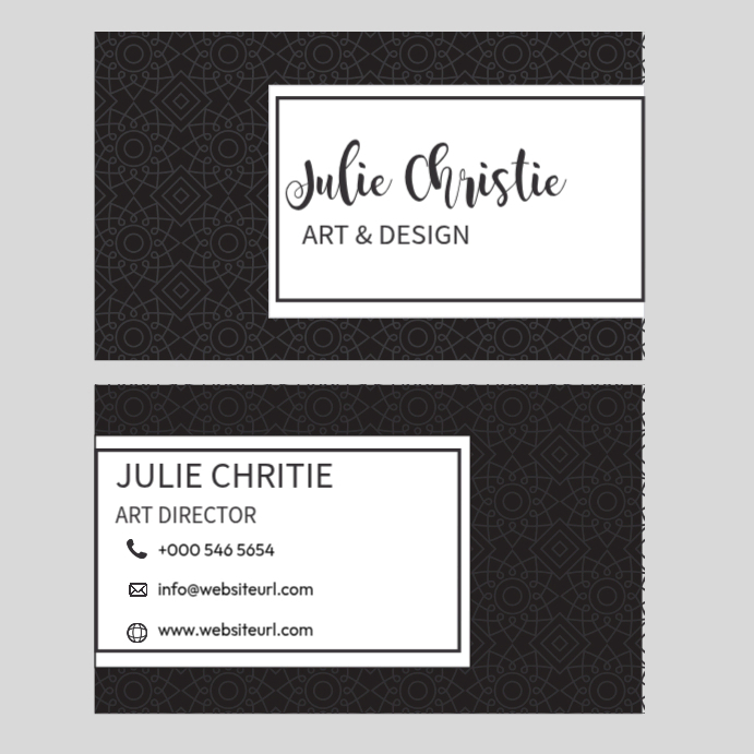 Modèle Professional Business Calling Card | PosterMyWall