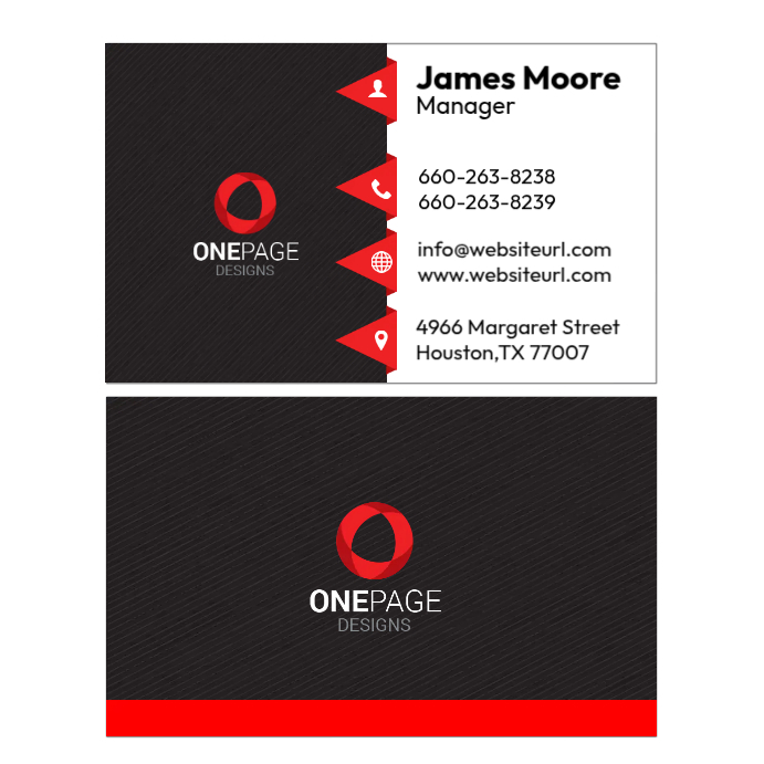 Calling Card Example Ceo Professional Business Calling Card Template | PosterMyWall