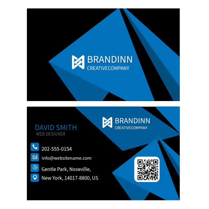 Vector Calling Card Template | PosterMyWall