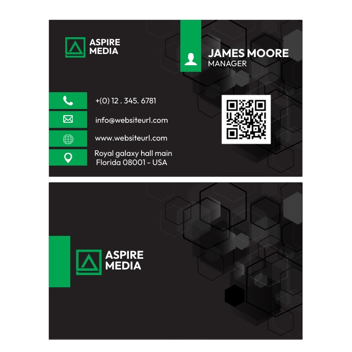 Professional Business Calling Card Template | PosterMyWall