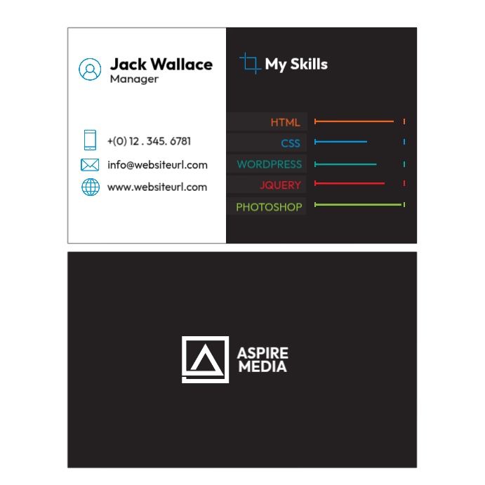 Modèle Professional Business Calling Card | PosterMyWall