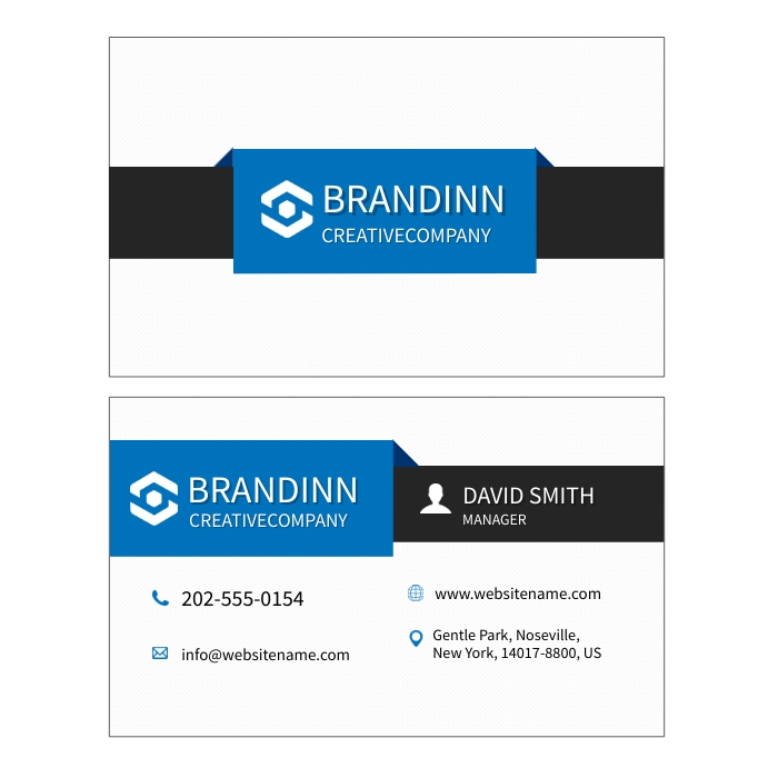 Minimalist Calling Card Template | PosterMyWall