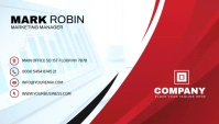Professional business card template