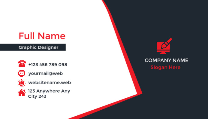 Professional Business Card Cartão de visita template