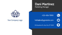 Professional Business Card Id Card Name Card Cartão de visita template