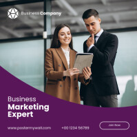 Professional Business Marketing Expert Instagram Post template