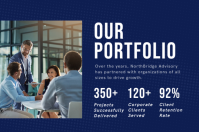 Purple Business Pitch Deck Plakkaat Template - Page 4