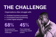 Purple Business Consulting Poster Template - Page 3