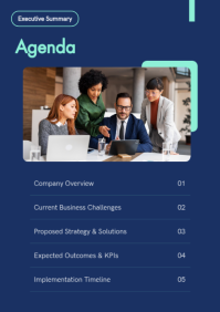 Professional Business Proposal A4 template - Page 2