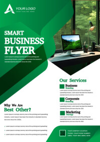 Professional business template A5