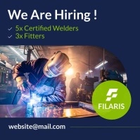 professional business we are hiring advertise Instagram Plasing template