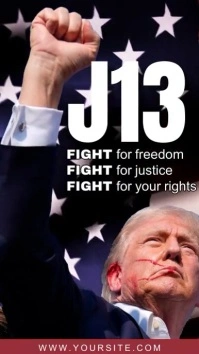 Professional Campaign Flyer, Political Flyer, Instagram Story template