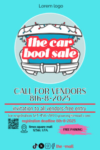 Car Boot Sale Poster Template | PosterMyWall