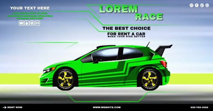 Professional Car Facebook Group Cover Template | PosterMyWall