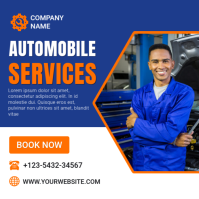 Professional Car Repair Instagram Post template