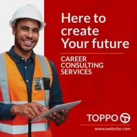 Professional Career Consulting Services Minim Message Instagram template