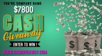Professional Cash Giveaway Digital Display (1 template