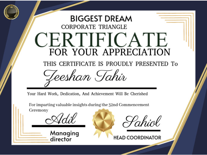 Professional Certificate Award 2025 Presentation Pagtatanghal template