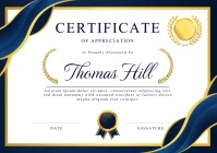 PROFESSIONAL CERTIFICATE A5 template