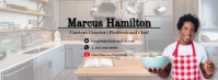 Professional Chef Facebook cover photo template