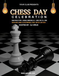 Professional Chess Day  Flyer (us Letter) template