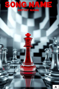 Professional Chess Song Album Cover Poster Template | PosterMyWall