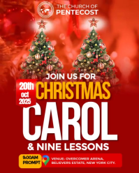 Professional Christmas  Instagram Portrait template