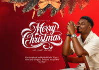 Professional Christmas Wishes Christmas Greeting Card , Church, Happy Christmas Happy New Year, Merr A4 template