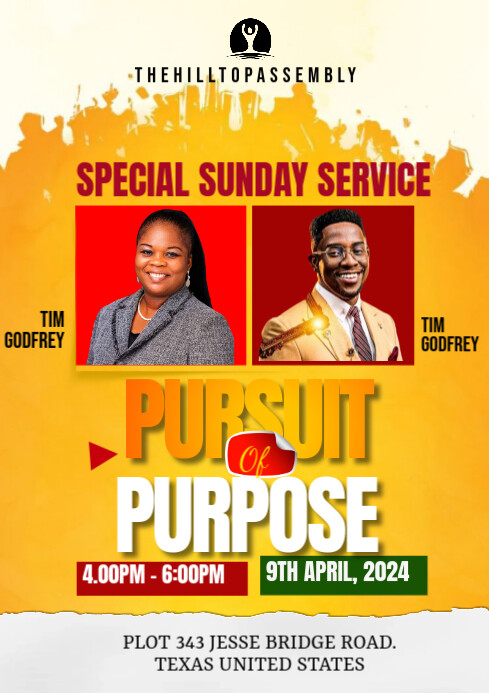 Professional Church  A4 template