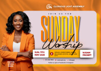 Professional Church  A5 template