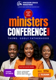 Professional Church  A6 template