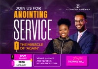 Professional Church A6 template