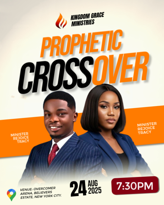 Professional Church Cross Over Service Flyers Instagram Portrait ...