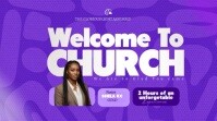 Professional Church Design Flyer Digital Display (16:9) template