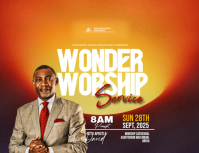 Professional Church Design Flyer Flyer (us Letter) template