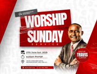Professional Church Design Flyer Flyer (us Letter) template