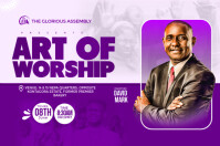Professional Church Design Flyer Poster template