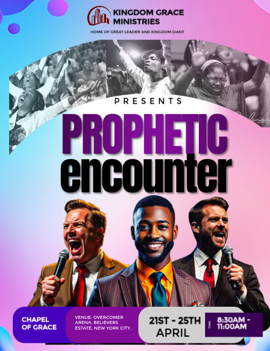 Professional Church  Flyer (us Letter) template