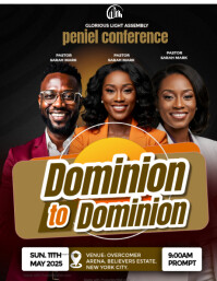 Professional Church  Flyer (us Letter) Volante (Carta US) template