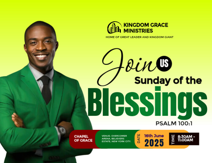 Professional Church  Flyer (us Letter) template