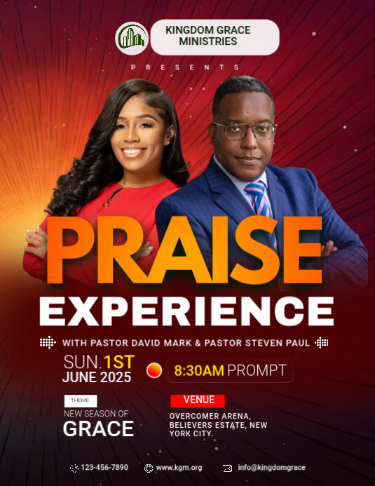 Professional Church  Flyer (us Letter) template