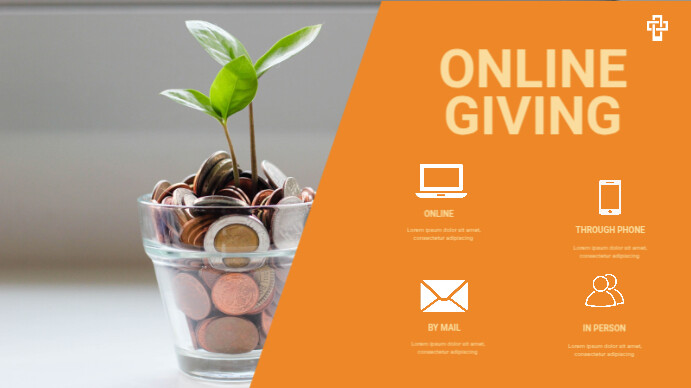 Professional Church Giving Digital Display (1 Ithempulethi | PosterMyWall