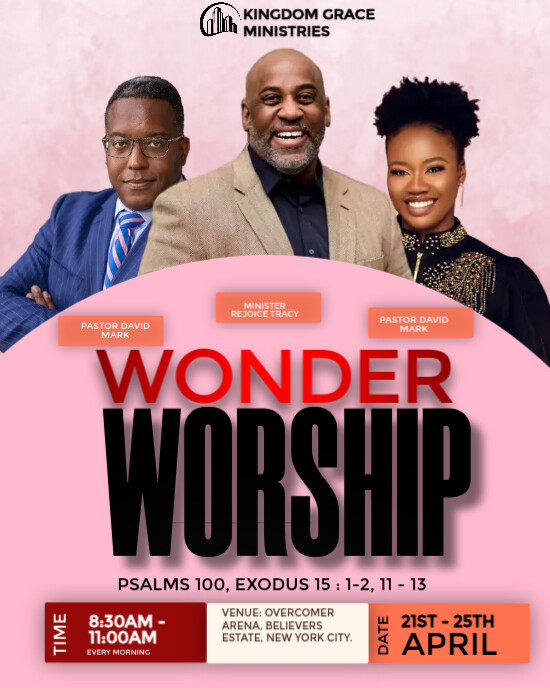 Professional Church  Instagram Portrait template