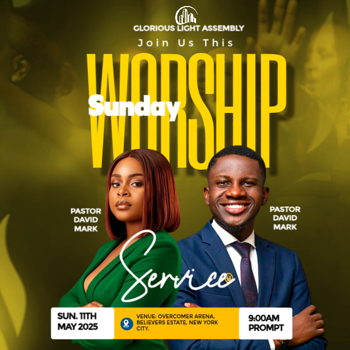 Professional Church Instagram Post Template | PosterMyWall